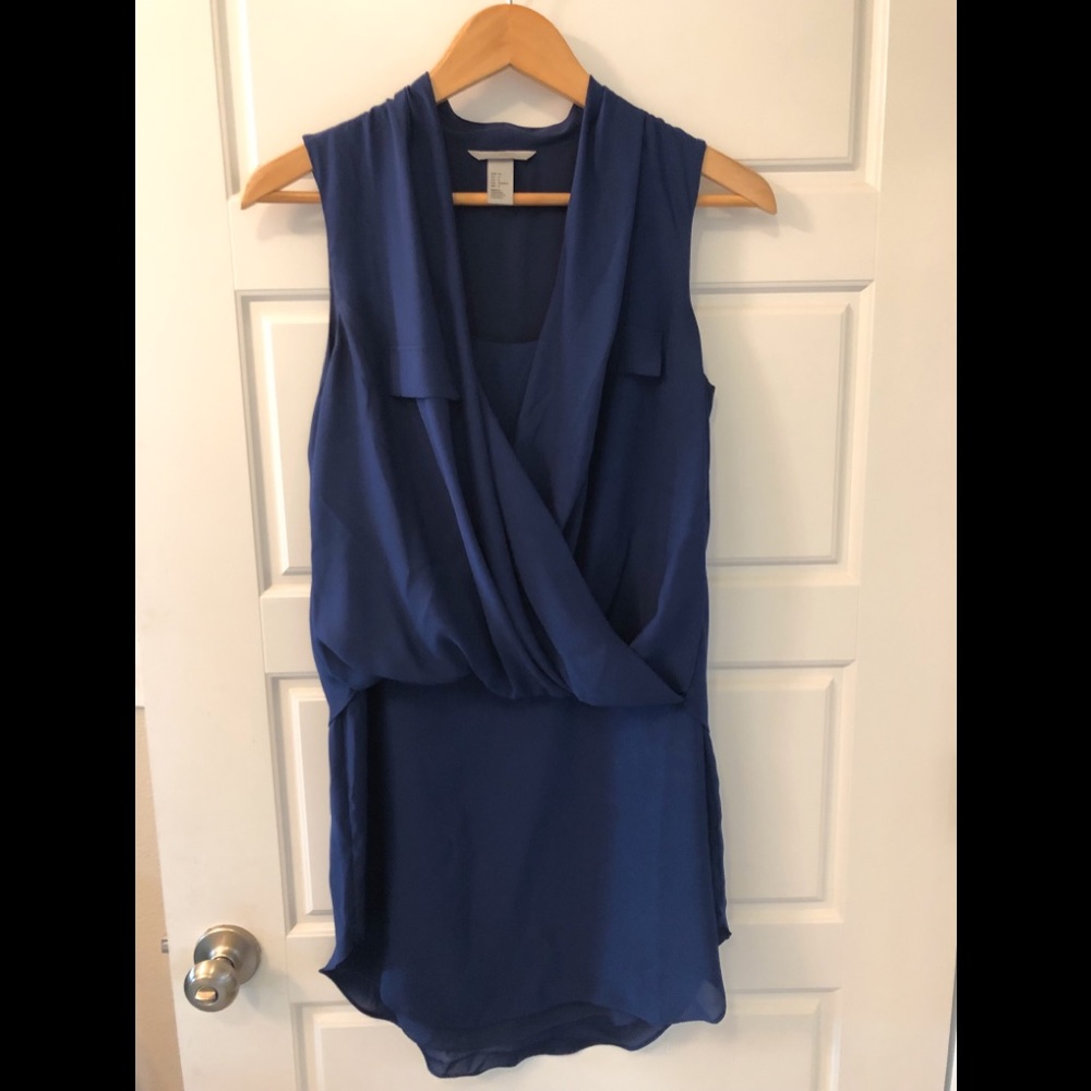 HM Size 6 Royal Blue Summer Dress